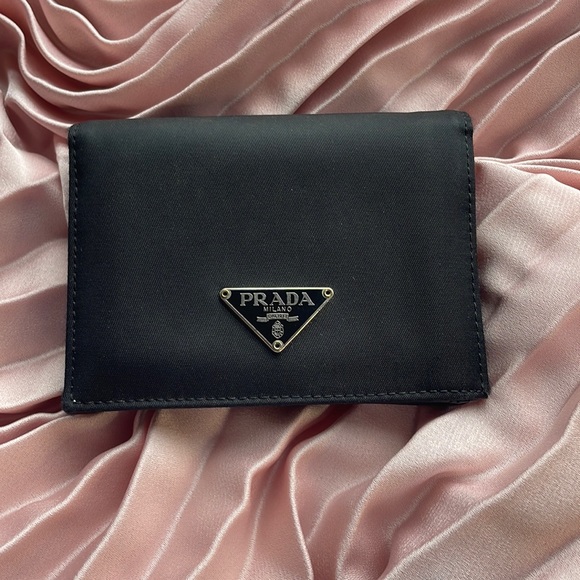 Prada Nylon saffiano interior bifold wallet - Picture 1 of 9